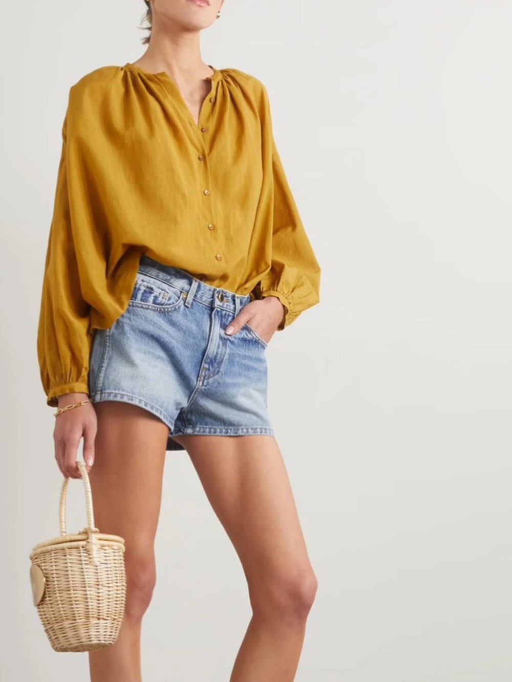 DOEN ‘Jane’ Organic Cotton Blouse • SM